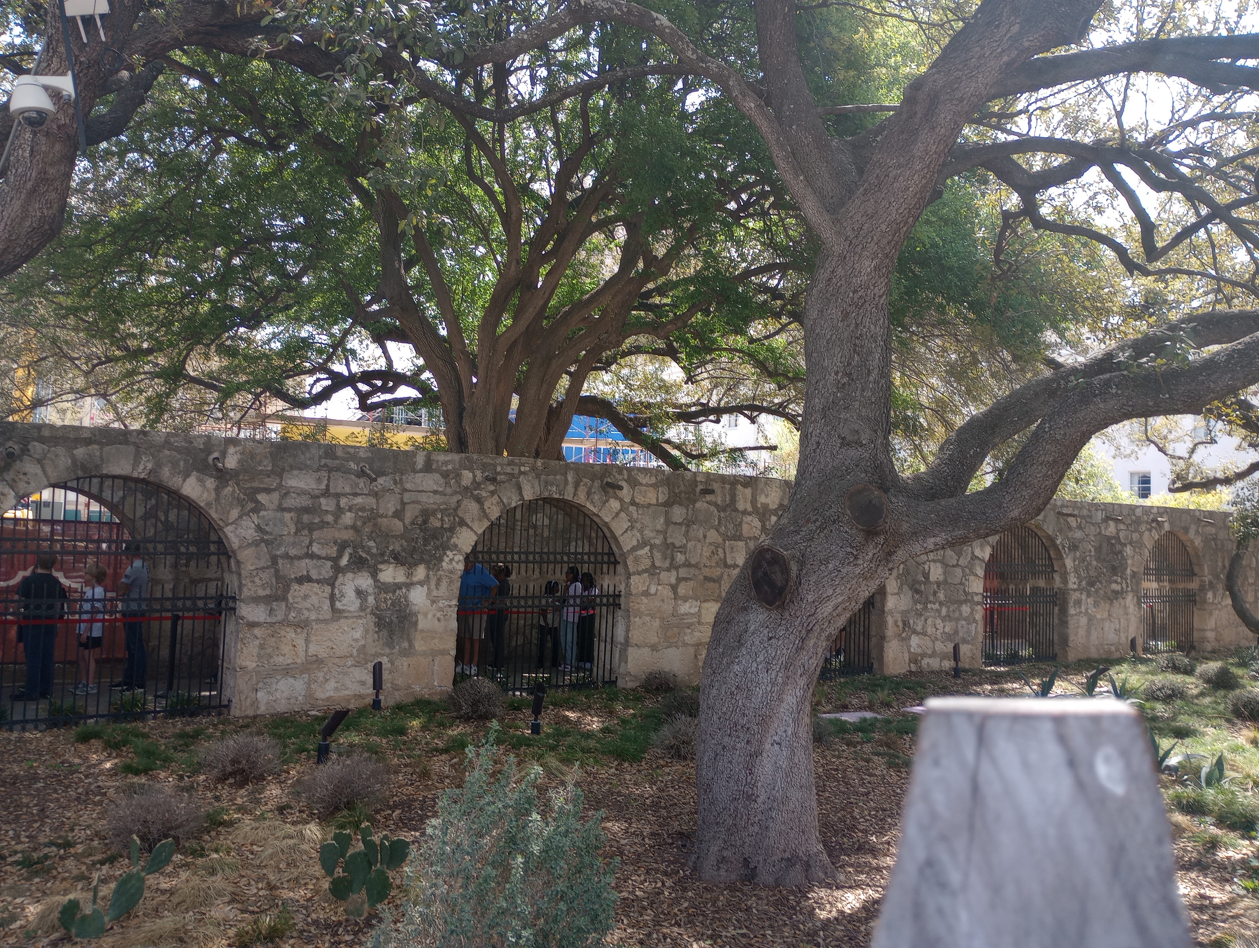 Unfinished Church Wall